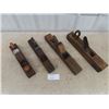 Image 2 : 4 Vintage Wood Planes- Larger Size 16-21"