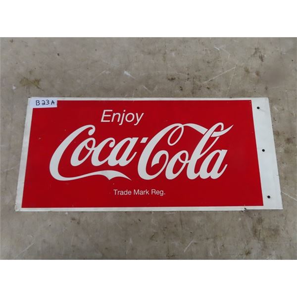 Enjoy Coca-Cola Tin Sign ( Rack Sign?) 10