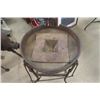 Image 3 : Antique Cast Iron Forge with Electric Motor Stands 34" tall + 24" Wide