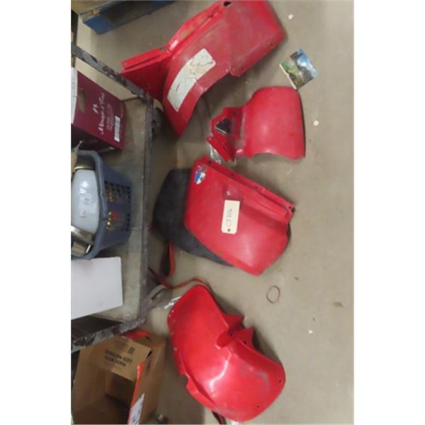 Wheeler Panel Lot of Honda ATC 3 Wheeler & Panel Skins