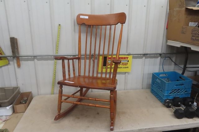 Nice Solid Wooden Rocking Chair
