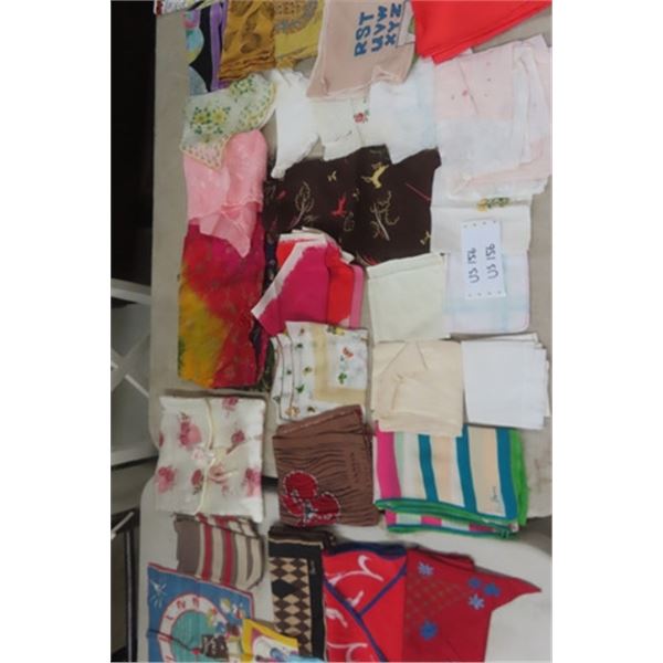 Large Assortment of Silk  Scarves, Squares, Nice Table Cloths, Great Assortment : Vera, Oscar, Liber