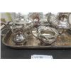 Image 2 : Silverplate Coffee & Tea Service with 2 Trays - Sheffield
