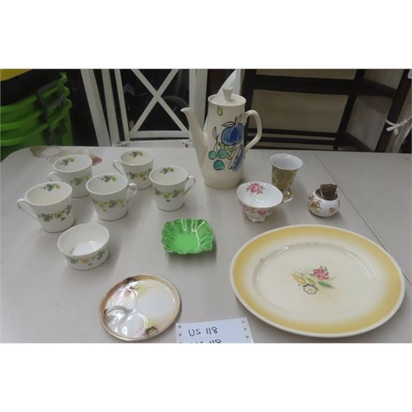Vera Tea Pot 5 Figgjo Cups Other Chinaware vera-tea-pot-5-figgjo-cups-other-chinaware