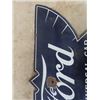 Image 3 : Ford 2 Sided Porcelain Sign - The Universal Car- 11.5" x 30" 
