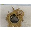 Image 7 : Very Ornate Cast Metal Mantle Clock Housing- Very Heavy