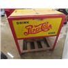 Image 5 : 1930s Era Pepsi Cola Ice Cooler 21" x30"x32" with Wooden Pepsi Crate + 13 Bottles + 5 cent Pepsi Sig