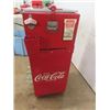 Image 4 : Industrial Cartoon Coolers Coca-Cola Cooler Model A-8 Serial # 331 with 10 Full Cokes + Wooden Carry