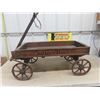 Image 1 : Late 1800s Butler Flyer Wagon 15.5" x 16" w x 36"l