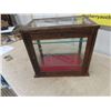 Image 4 : General Store Counter Display Case with 2 Glass Shelves 10.5" x 14.5" x 15.5"