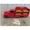 Image 1 : Marx Canadian Coca-Cola Plastic Delivery Truck 3.5" x 4"x10"
