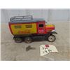 Image 1 : GoSo Coca-Cola Tin Wind Up Delivery Truck with Key 3.5" x 4" x8"