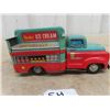 Image 3 : Borden Chocolate Drink Delivery Japan Tin Friction Truck 2.5" x3" x6"