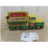 Image 1 : Coca-Cola Japan Tin Friction Delivery Truck 2.5" x 2.5" x 5.5"