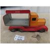 Image 4 : GoSo Coca-Cola Tin Wind Up Delivery Truck with Key 3" x4" x 8"