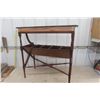 Image 6 : Vintage Record/ Book Shelf - Looks Modified? 15" X 32" x 36" 