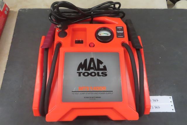 Mac Tools MT 51400R 12V Jump Starter + Power Supply