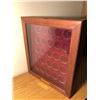 Image 1 : Silver Dollar Display Case Holds 25 Canadian Silver Dollars (Used Capsules)