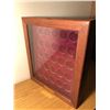 Image 2 : Silver Dollar Display Case Holds 25 Canadian Silver Dollars (Used Capsules)