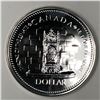 Image 1 : 1981 Queen Elizabeth II Canadian Silver Dollar UNC