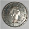 Image 2 : 1961 Queen Elizabeth II Canadian Silver Dollar UNC 8