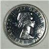 Image 2 : 1961 Queen Elizabeth II Canadian Silver Dollar UNC 9