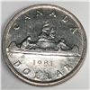 Image 1 : 1951 SWL King George VI Canadian Silver Dollar