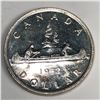 Image 1 : 1952 King George VI Canadian Silver Dollar FWL UNC