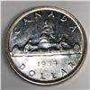 Image 1 : 1954 SWL Queen Elizabeth II Canadian Silver Dollar