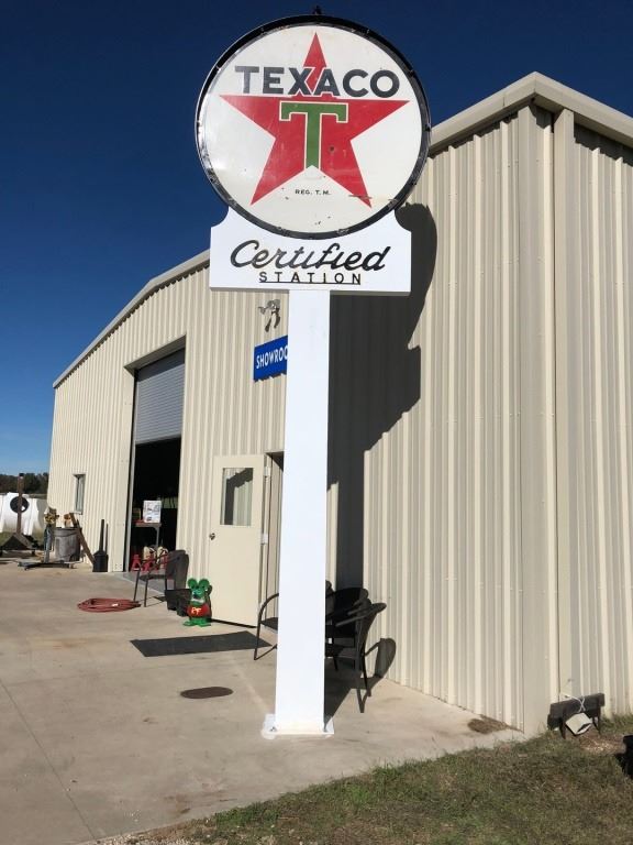 Texaco Certified Pole Sign