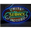 Image 1 : United Motors Service Neon Sign