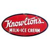 Image 2 : Knowlton's Ice Cream Double-Sided Porcelain Sign