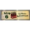 Image 1 : “1954 PICK UP 6” Coca-Cola Sign