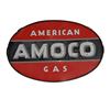 Image 1 : AMOCO Double Sided Porcelain Sign