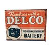 Image 1 : DELCO Battery Porcelain Flange Sign