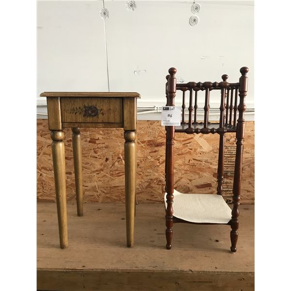 Decorative Wooden Side Tables