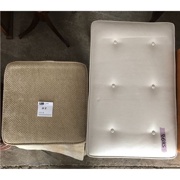 Vintage Decorative Bench and Ottoman