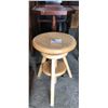 Image 2 : Wooden Side Table And Stool