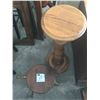 Image 1 : Decorative Wooden Podium And Wooden Stool