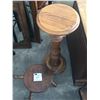 Image 2 : Decorative Wooden Podium And Wooden Stool