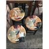 Image 2 : 3x Vintage Decorative Bar Stools