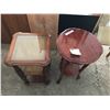 Image 1 : Vintage Wooden Side Tables