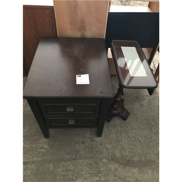 Antique Wooden Side Tables