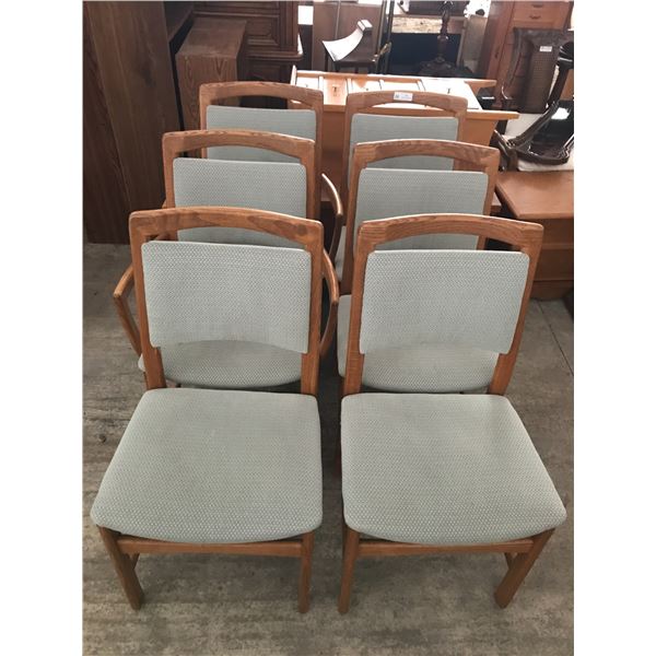 Set Of 6 Vintage Dining Chairs