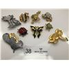 Image 1 : Assortment Of Beautiful Costume Broaches