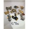 Image 1 : Assortment Of Beautiful Animal Theme Costume Broaches