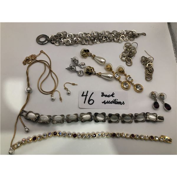 Assortment Of Beautiful Costume jewelry