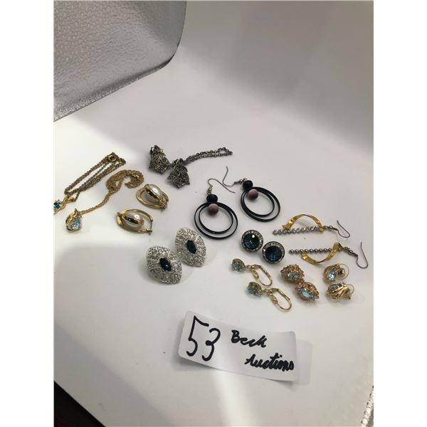 Assortment Of Costume Earrings