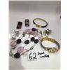 Image 1 : Assorted Silver And Costume Jewelry And Watches