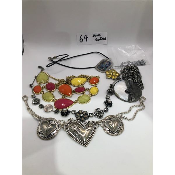 Assorted Silver And Costume Jewelry